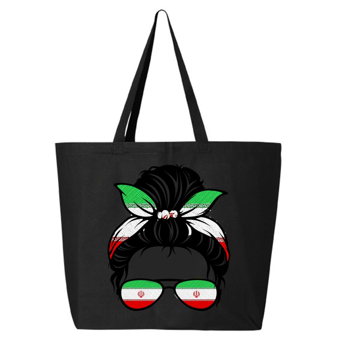 Iran Messy Bun Support Iran IranIran 25L Jumbo Tote