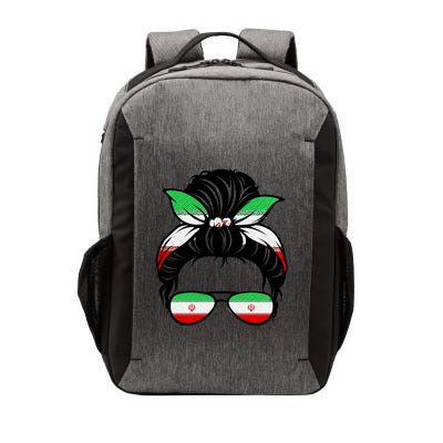 Iran Messy Bun Support Iran IranIran Vector Backpack