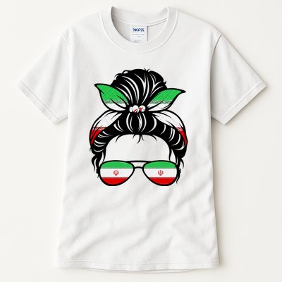 Iran Messy Bun Support Iran IranIran Tall T-Shirt