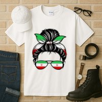 Iran Messy Bun Support Iran IranIran Tall T-Shirt