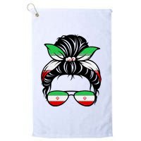 Iran Messy Bun Support Iran IranIran Golf Towel