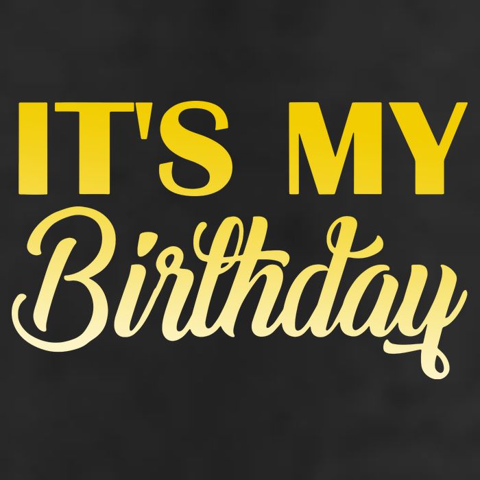 It's My Birthday Cool Comfort Performance Bucket Hat