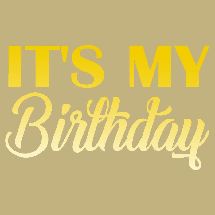 It's My Birthday Button