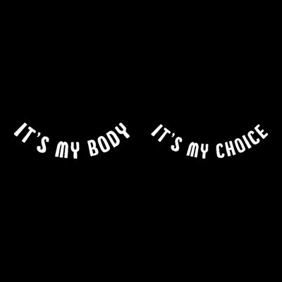 Its My Body Its My Choice Cute Feminist T-Shirt