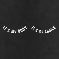 Its My Body Its My Choice Cute Feminist Adult Drive Performance Visor