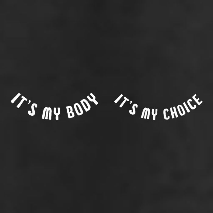 Its My Body Its My Choice Cute Feminist Adult Drive Performance Visor