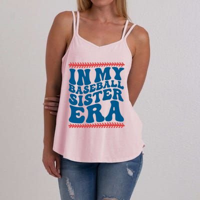 In My Baseball Sister Era Sporty Girl Women's Strappy Tank