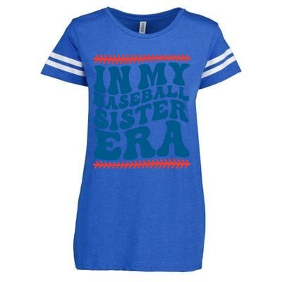 In My Baseball Sister Era Sporty Girl Enza Ladies Jersey Football T-Shirt