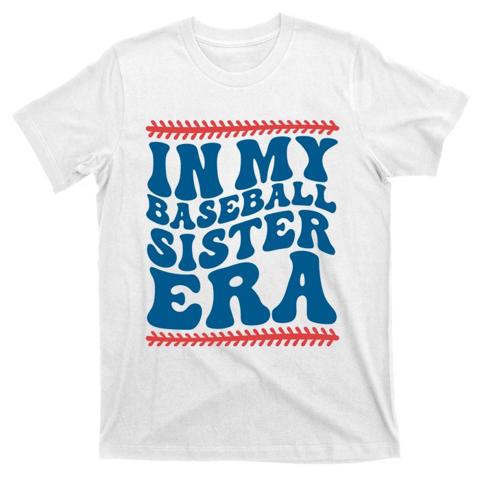 In My Baseball Sister Era Sporty Girl T-Shirt