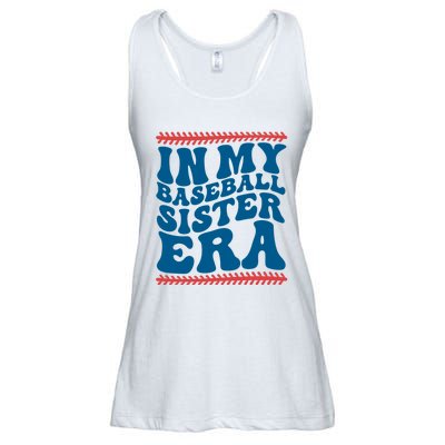 In My Baseball Sister Era Sporty Girl Ladies Essential Flowy Tank