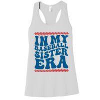 In My Baseball Sister Era Sporty Girl Women's Racerback Tank