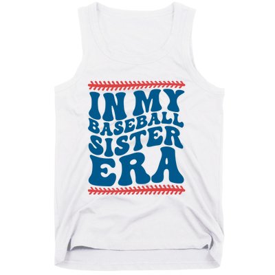 In My Baseball Sister Era Sporty Girl Tank Top