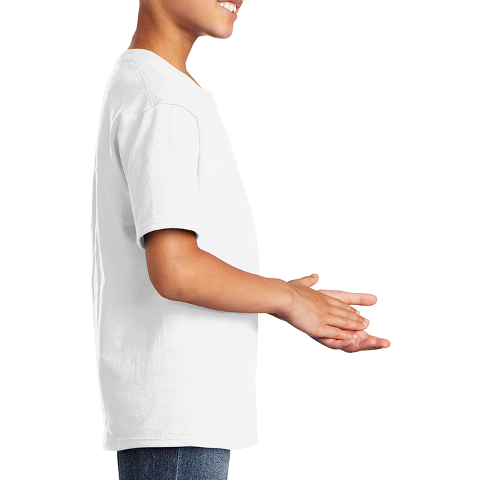 I Might Be Laid Back But I Can Lean Forward Real Quick Kids T-Shirt