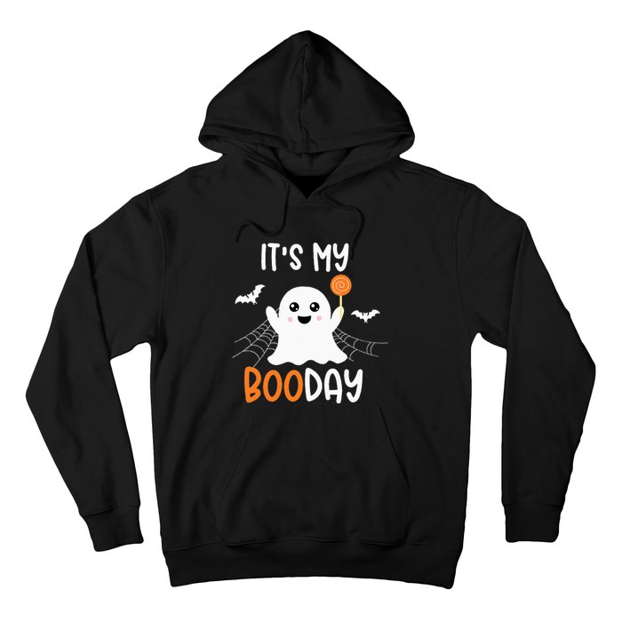 Its My Boo Day Cute Halloween Birthday Ghost Hoodie