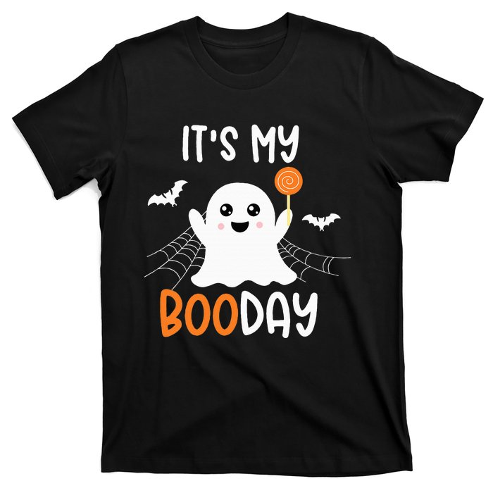 Its My Boo Day Cute Halloween Birthday Ghost T-Shirt