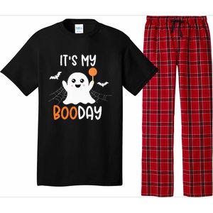 Its My Boo Day Cute Halloween Birthday Ghost Pajama Set