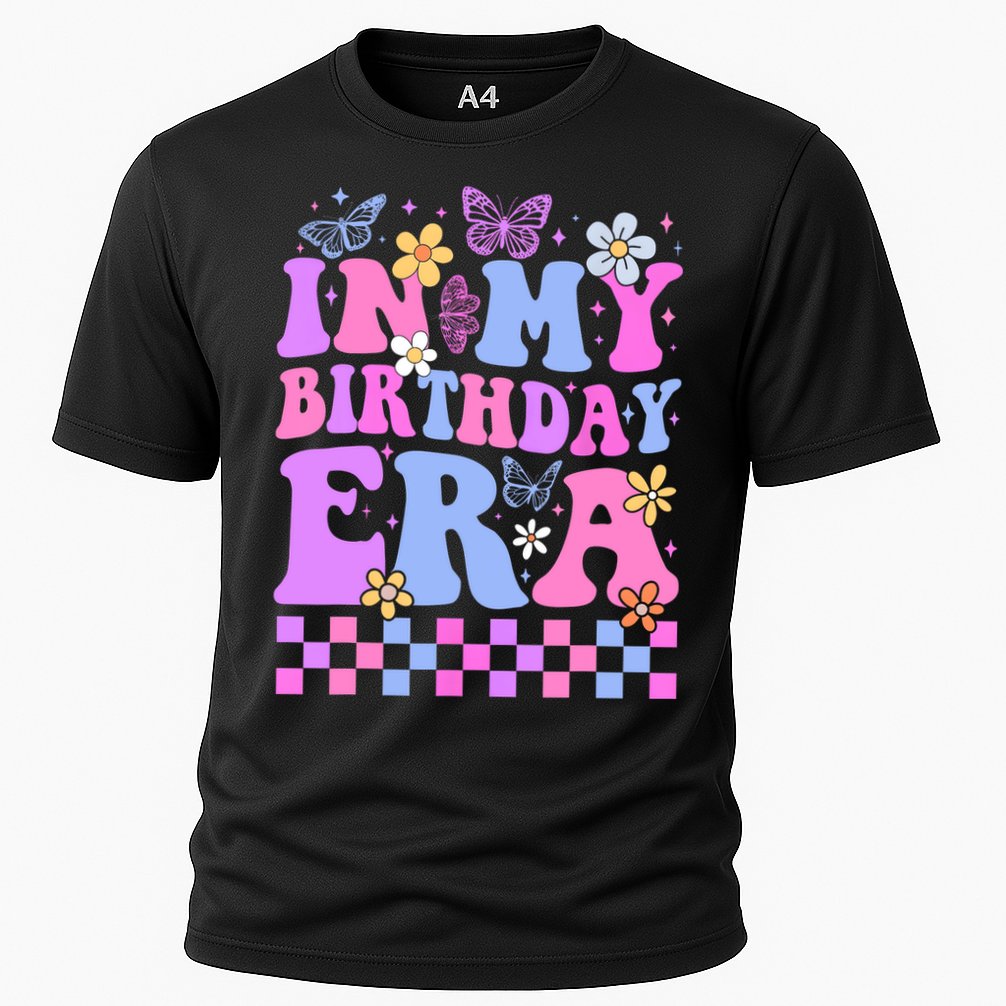 In My Birthday Era Retro Funny Bday Gifts Girl Cooling Performance Crew T-Shirt