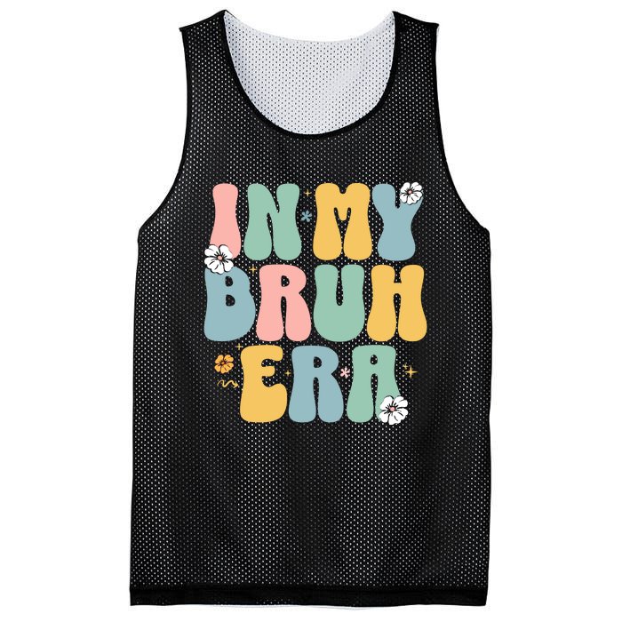 In My Bruh Era Mesh Reversible Basketball Jersey Tank