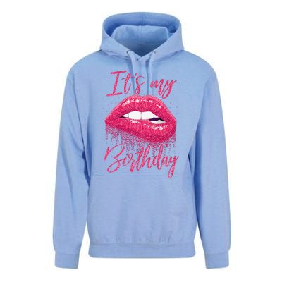 It's My Birthday For Women Gift For Mom Wife Gigi Birthday Unisex Surf Hoodie