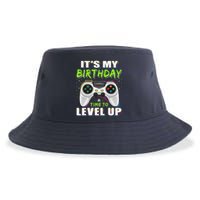 ItS My Birthday Boy Time To Level Up Video Game Gift Sustainable Bucket Hat