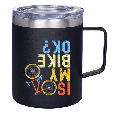 Is My Bike Ok Funny Cycling Cyclist 12oz Stainless Steel Coffee Mug