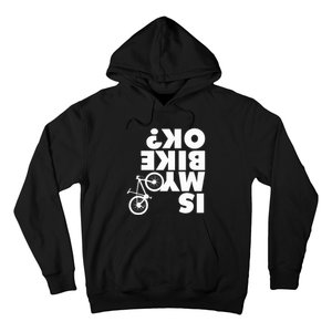 Is My Bike OK Tshirt Funny Mountain Bike Hoodie