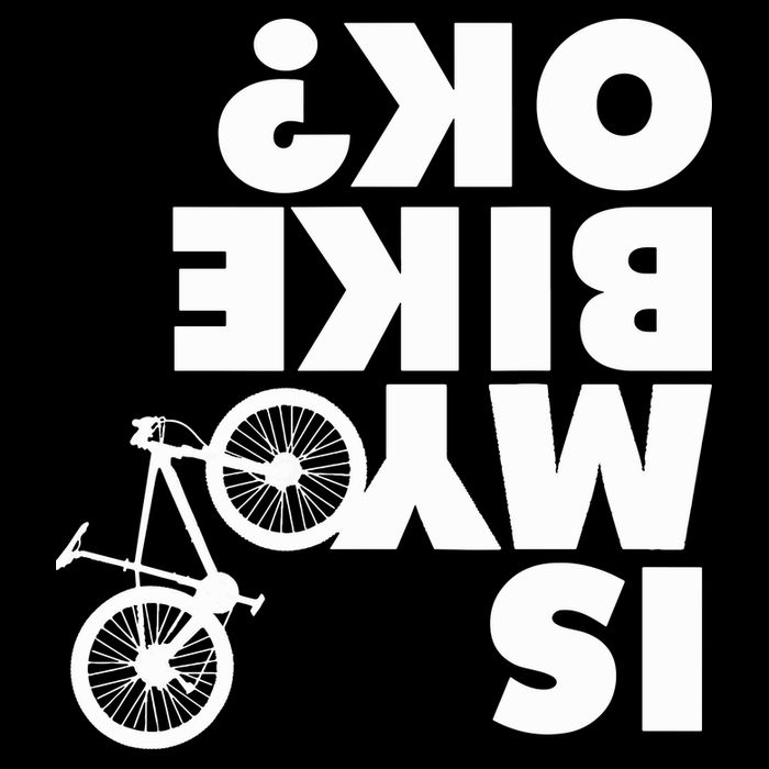 Is My Bike OK Tshirt Funny Mountain Bike Flatbill Hat