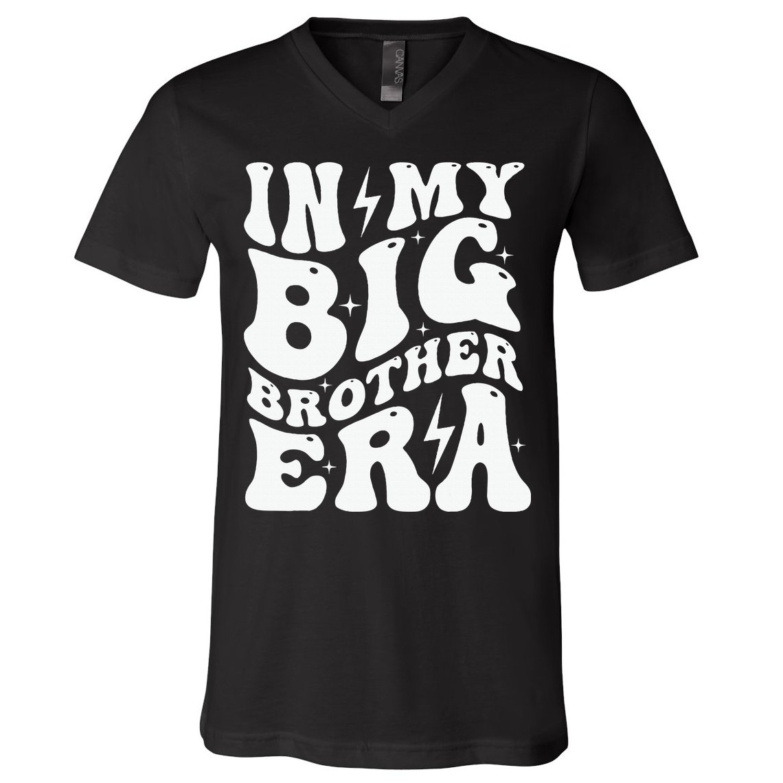 In My Big Brother Era Pregnancy Announcement For Brother V-Neck T-Shirt