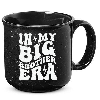 In My Big Brother Era Pregnancy Announcement For Brother 15oz Campfire Ceramic Mug
