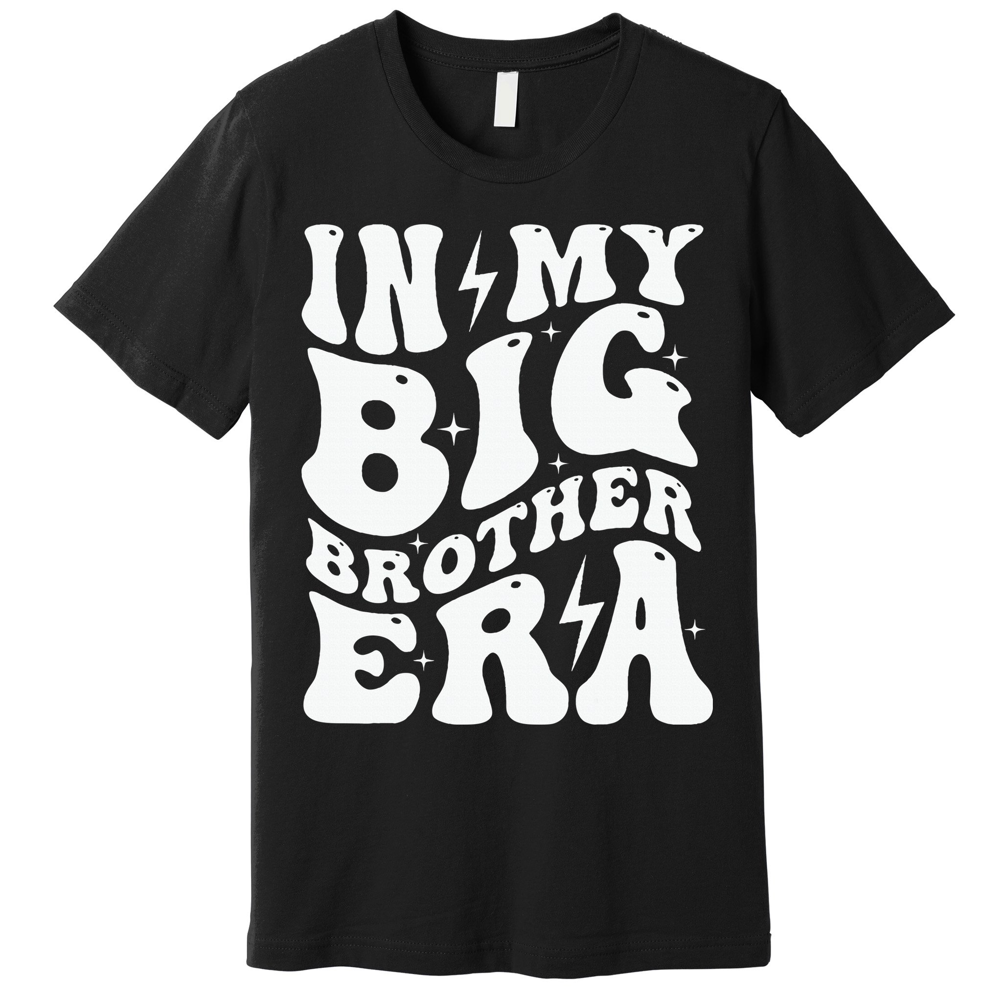 In My Big Brother Era Pregnancy Announcement For Brother Premium T-Shirt