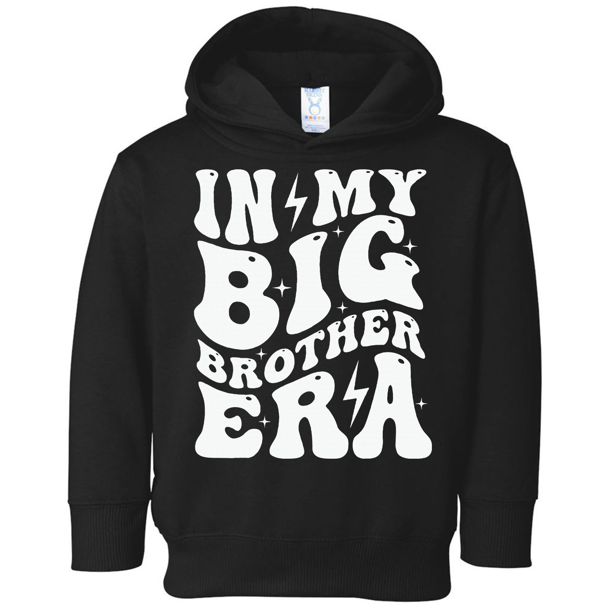 In My Big Brother Era Pregnancy Announcement For Brother Toddler Hoodie