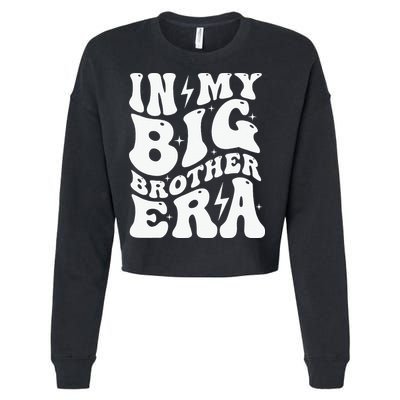 In My Big Brother Era Pregnancy Announcement For Brother Cropped Pullover Crew