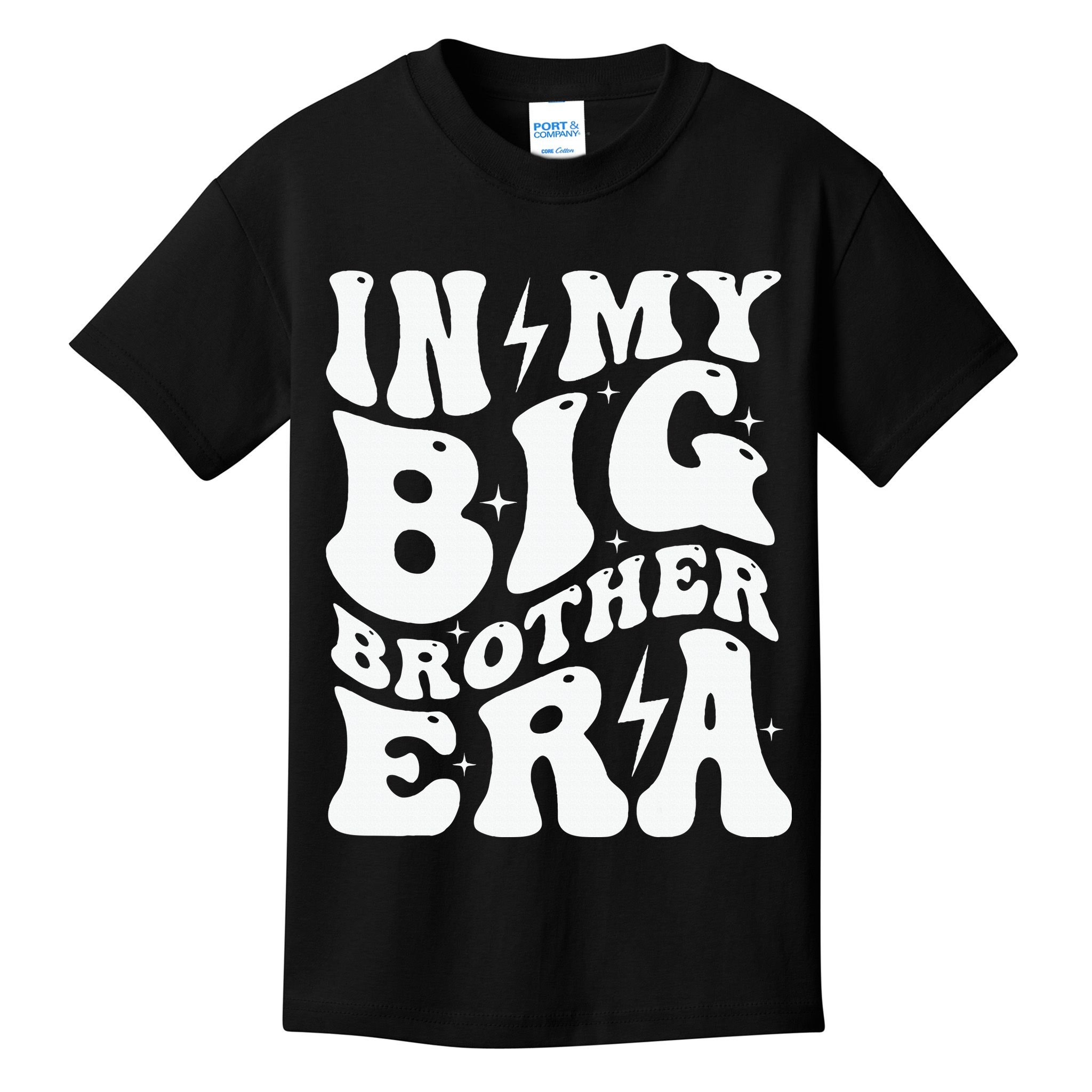 In My Big Brother Era Pregnancy Announcement For Brother Kids T-Shirt