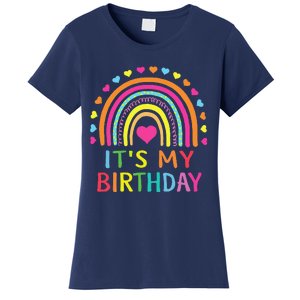 ItS My Birthday  Teens Girl Gift Rainbow Women's T-Shirt