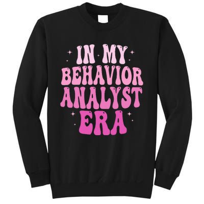 In My Behavior Analyst Era Groovy Applied Behavior Analysis Sweatshirt