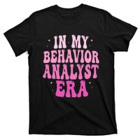 In My Behavior Analyst Era Groovy Applied Behavior Analysis T-Shirt