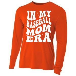 In My Baseball Mom Era Groovy Sport Cooling Performance Long Sleeve Crew