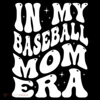 In My Baseball Mom Era Groovy Sport Tall T-Shirt