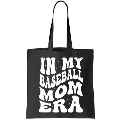 In My Baseball Mom Era Groovy Sport Bag