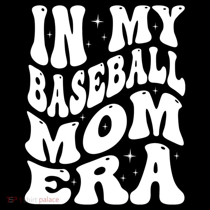 In My Baseball Mom Era Groovy Sport Baby Bodysuit