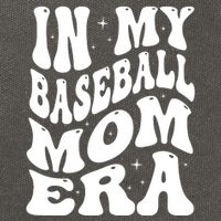 In My Baseball Mom Era Groovy Sport Cotton Canvas Backpack