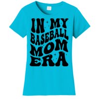 In My Baseball Mom Era Groovy Sport Women's T-Shirt