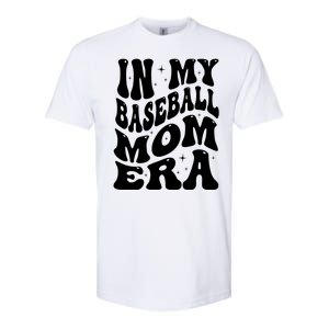 In My Baseball Mom Era Groovy Sport Softstyle® CVC T-Shirt