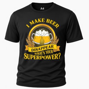 I Make Beer Disappear What's Your Superpower Cooling Performance Crew T-Shirt