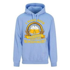 I Make Beer Disappear What's Your Superpower Unisex Surf Hoodie