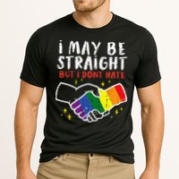 I May Be Straight But I Dont Hate G.A.Y Pride Flag L.G.B.T.Q Ally Performance Shirt