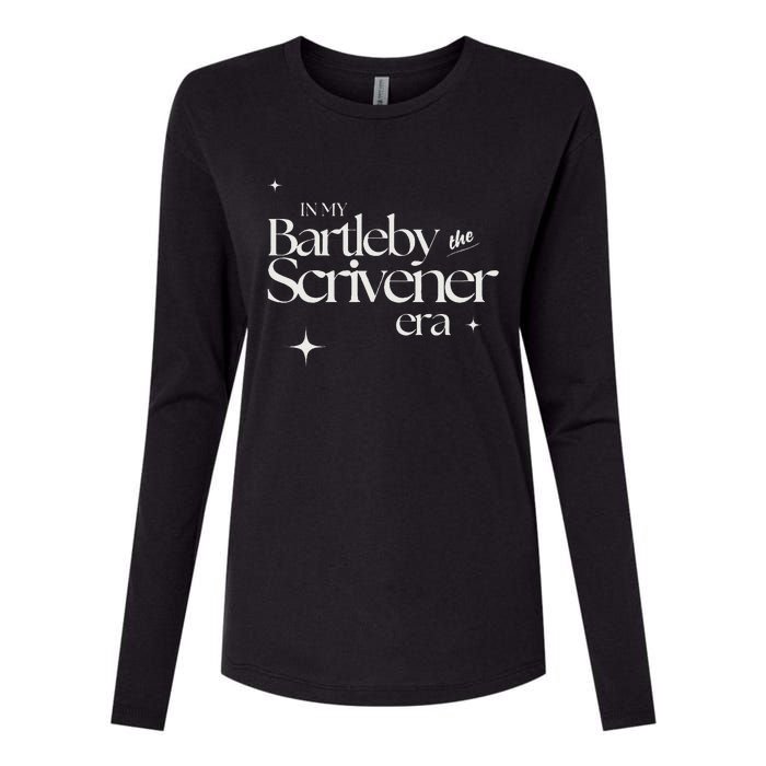 In My Bartleby The Scrivener Era Womens Cotton Relaxed Long Sleeve T-Shirt