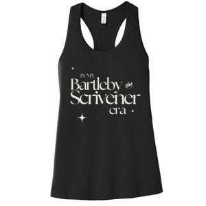 In My Bartleby The Scrivener Era Women's Racerback Tank