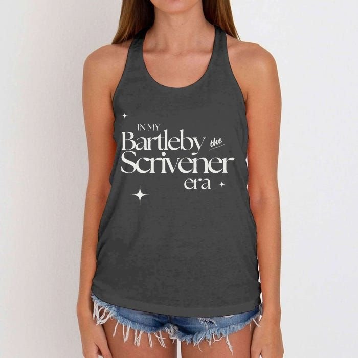 In My Bartleby The Scrivener Era Women's Knotted Racerback Tank