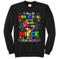 I May Be Non Verbal But My NieceAint Remember That Autism Sweatshirt